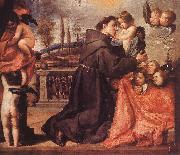 PEREDA, Antonio de, St Anthony of Padua with Christ Child af